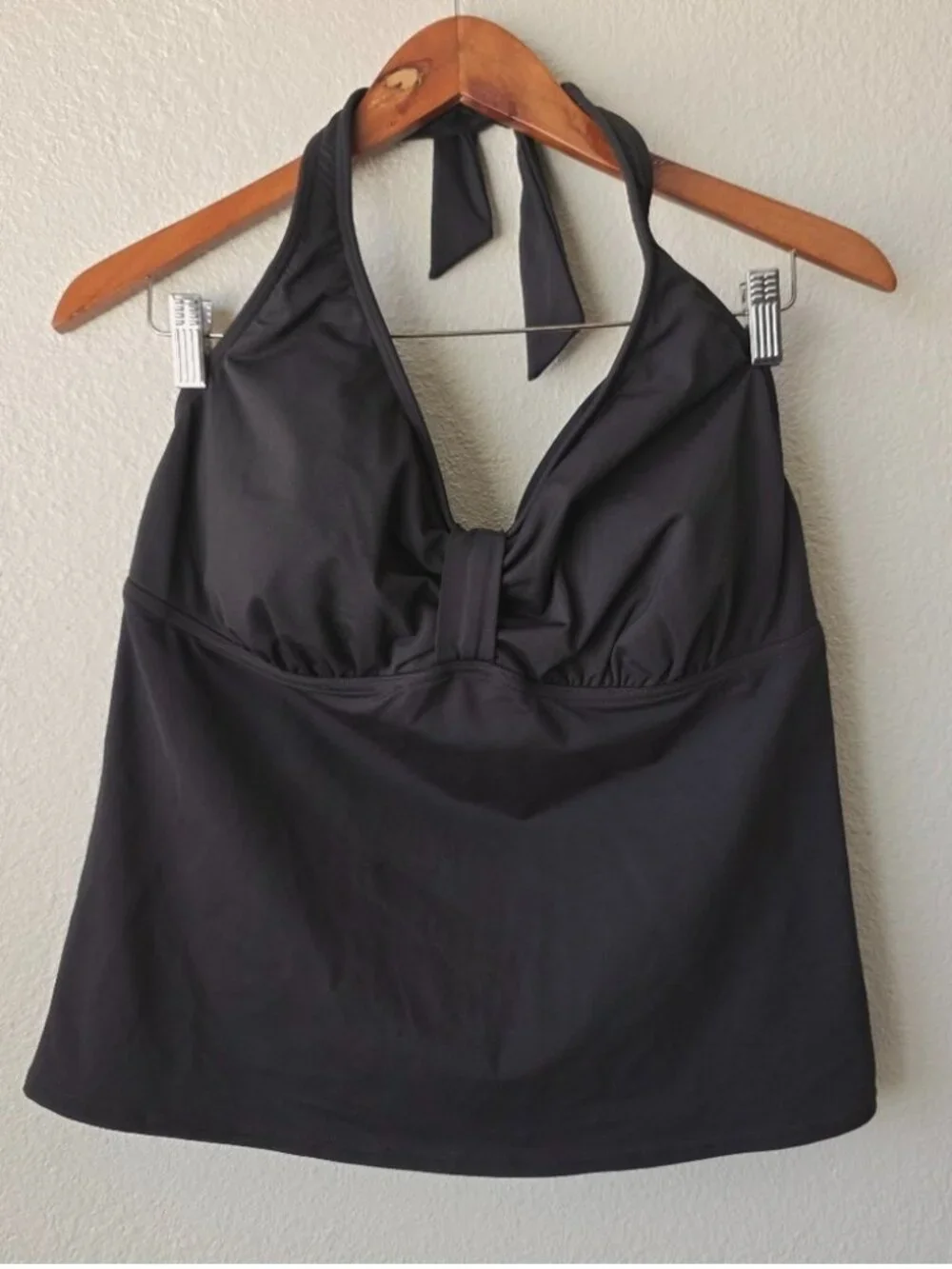 Halter Chocolate Brown Tankini - Picture 1 of 2